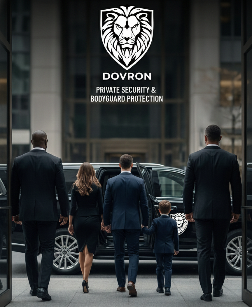 Dovron Private Security & Bodyguard Services Image. We serve clients across Miami-Dade, Broward, and Palm Beach County, with rapid deployment capabilities throughout Florida.